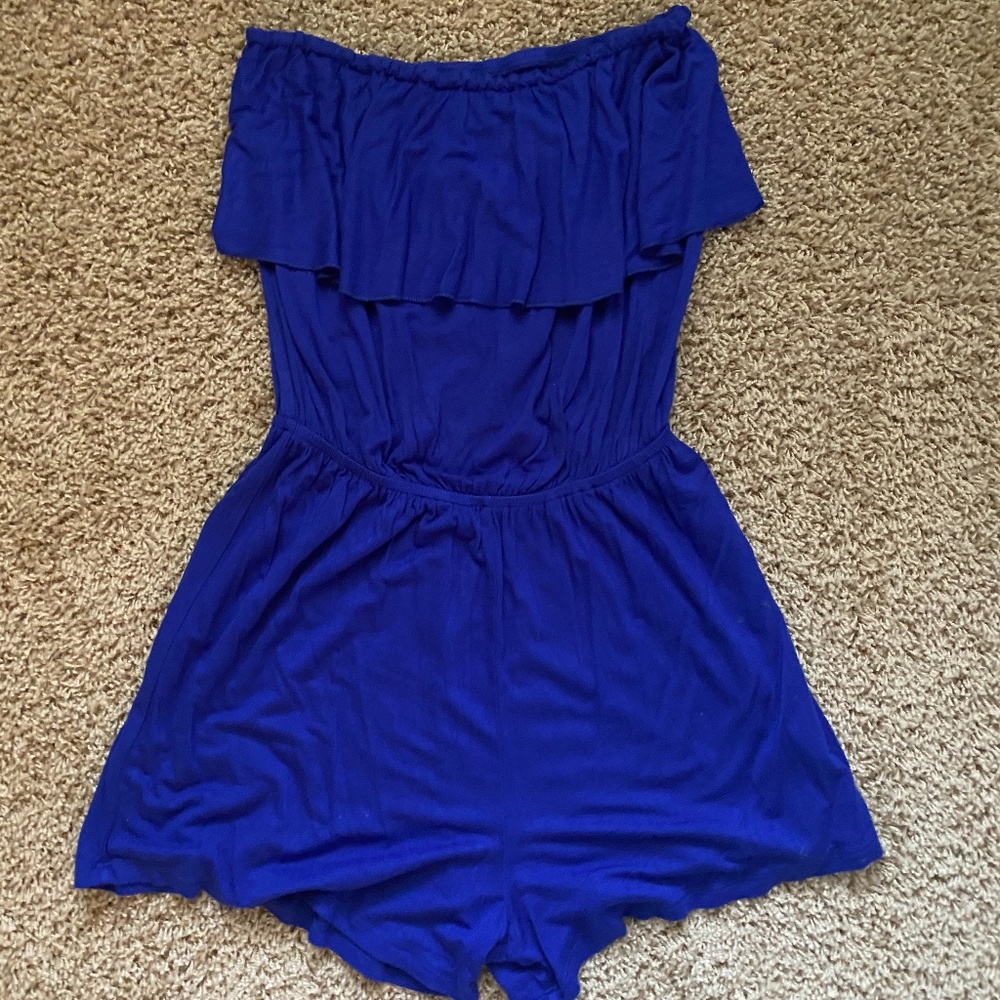 Blue Romper